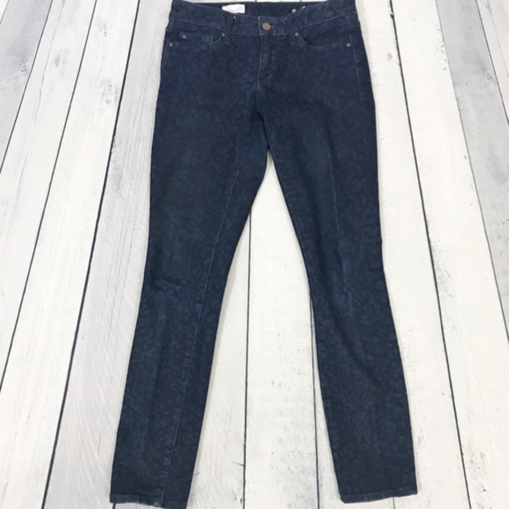 GAP 1969 Always Skinny Cheetah Print Jeans Size 25 - Picture 4 of 8